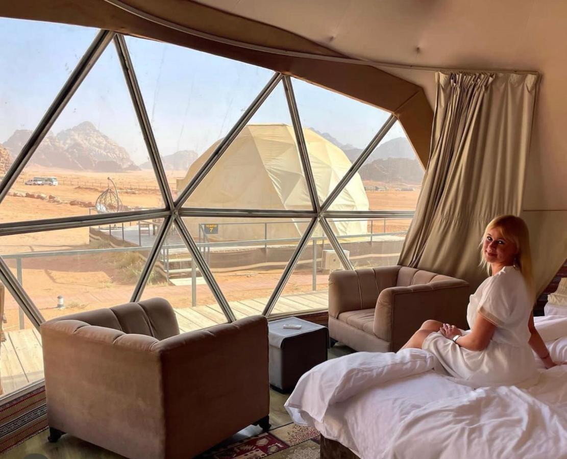 Rum Crystal Luxury Camp Wadi Rum Luaran gambar